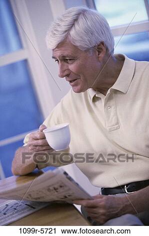 people, home, morning, newspaper, coffee, senior View Large Photo Image Stock Image - people, home, morning, newspaper, coffee, senior. Fotosearch