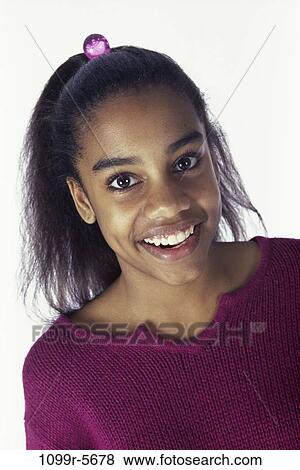 people, indoors, teenager, female, headshot, African-American View Large Photo Image Stock Photo - people, indoors, teenager, female, headshot, African-American. Fotosearch
