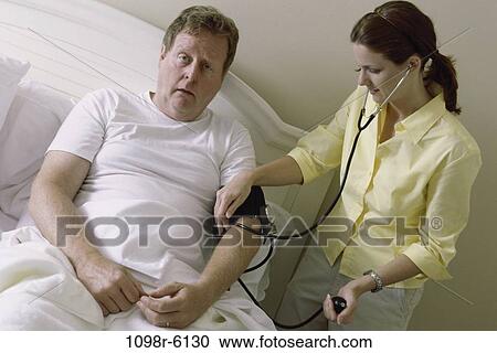 people, monitor, listening, bed, patient, nurse, stethoscope View Large Photo Image Stock Image - people, monitor, listening, bed, patient, nurse, stethoscope. Fotosearch