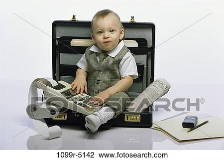 people, newspaper, briefcase, pencil, baby, phone, business View Large Photo Image Stock Image - people, newspaper, briefcase, pencil, baby, phone, business. Fotosearch