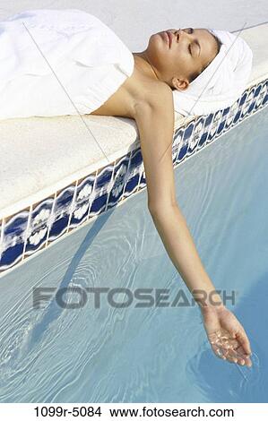 people, pool, woman, outdoors, vacation, beauty, spa View Large Photo Image Picture - people, pool, woman, outdoors, vacation, beauty, spa. Fotosearch