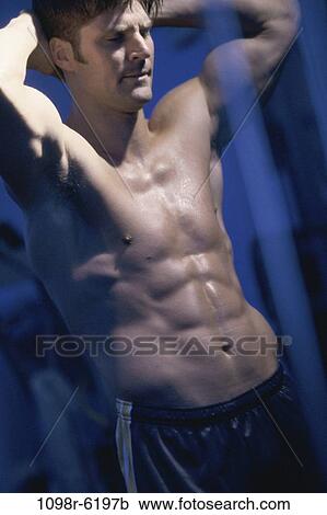 people, stomach, exercise, brunette, muscular, muscles View Large Photo Image Stock Image - people, stomach, exercise, brunette, muscular, muscles. Fotosearch