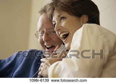 people, telephone, talking, couple, eyeglasses, phone, Middle-aged View Large Photo Image Stock Photo - people, telephone, talking, couple, eyeglasses, phone, Middle-aged. Fotosearch