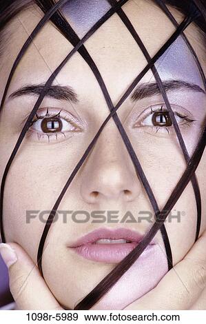 people, woman, beauty, brunette, fashion, indoors, Caucasian View Large Photo Image Stock Photo - people, woman, beauty, brunette, fashion, indoors, Caucasian. Fotosearch