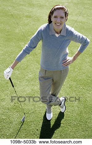 people, woman, golf, outdoors, Middle-aged, brunette, Caucasian View Large Photo Image Stock Image - people, woman, golf, outdoors, Middle-aged, brunette, Caucasian. Fotosearch