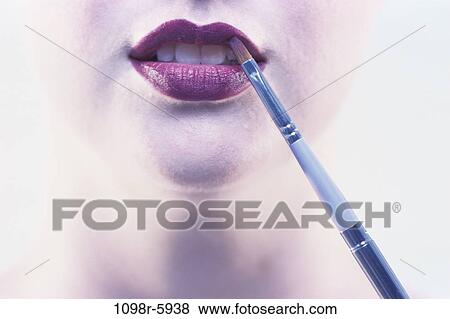 people, woman, lips, makeup, body, Caucasian, Young women cosmetics View Large Photo Image Stock Photo - people, woman, lips, makeup, body, Caucasian, Young women cosmetics. Fotosearch