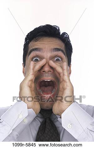 shouting, Hispanic, mouth, business, humor, yelling View Large Photo Image Stock Photography - shouting, Hispanic, mouth, business, humor, yelling. Fotosearch