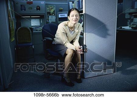 woman, coffee, Hispanic, business, cup, indoors, cubicle View Large Photo Image Stock Image - woman, coffee, Hispanic, business, cup, indoors, cubicle. Fotosearch