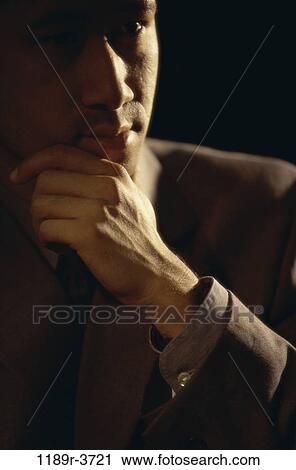 business, serious, contemplating, businessman, indoors View Large Photo Image Stock Image - business, serious, contemplating, businessman, indoors. Fotosearch