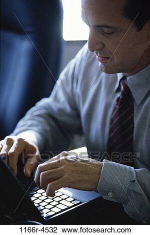 computer, laptop, typing, business, using, businessman View Large Photo Image Stock Image - computer, laptop, typing, business, using, businessman. Fotosearch