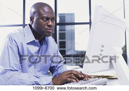 desk, computer, business, businessman, indoors View Large Photo Image Stock Image - desk, computer, business, businessman, indoors. Fotosearch