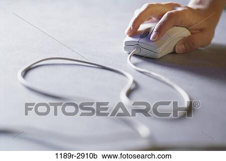 hand, mouse, computer, using, cord, component, part View Large Photo Image Stock Image - hand, mouse, computer, using, cord, component, part. Fotosearch