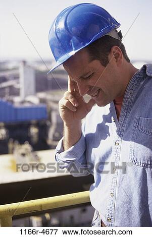 headache, industry, construction, worker, site, outdoors View Large Photo Image Stock Photo - headache, industry, construction, worker, site, outdoors. Fotosearch