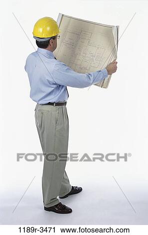 industry, construction, studying, worker, blueprints, occupation View Large Photo Image Stock Image - industry, construction, studying, worker, blueprints, occupation. Fotosearch