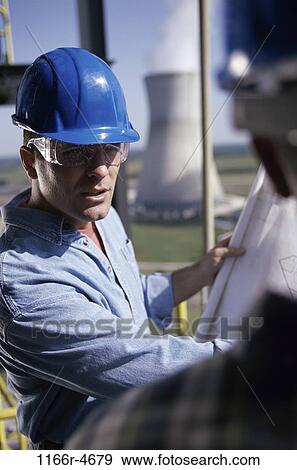 industry, construction, worker, Middle-aged, blueprints, occupation View Large Photo Image Stock Photo - industry, construction, worker, Middle-aged, blueprints, occupation. Fotosearch