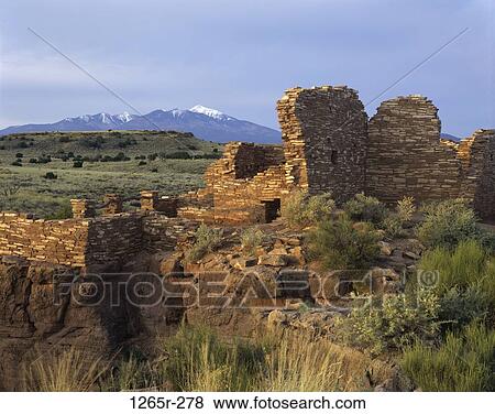Stock Photo - Lomaki Pueblo, Wupatki National Monument, Arizona, USA. Fotosearch