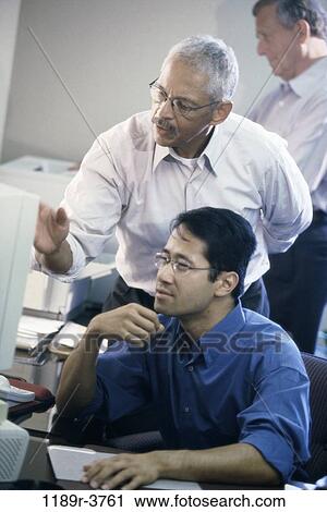 multiethnic, men, eyeglasses, computer, train, business, using View Large Photo Image Stock Image - multiethnic, men, eyeglasses, computer, train, business, using. Fotosearch