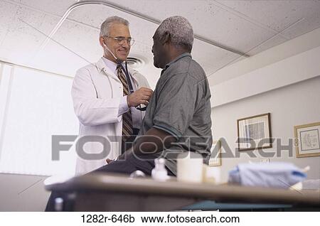 multiethnic, men, listening, senior, patient, doctor, stethoscope View Large Photo Image Stock Image - multiethnic, men, listening, senior, patient, doctor, stethoscope. Fotosearch