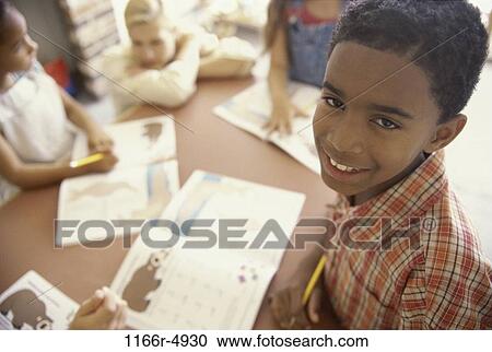 multiethnic, people, school, studying, children, education View Large Photo Image Stock Image - multiethnic, people, school, studying, children, education. Fotosearch