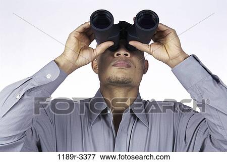 people, binoculars, future, looking, goals, indoors View Large Photo Image Stock Photo - people, binoculars, future, looking, goals, indoors. Fotosearch