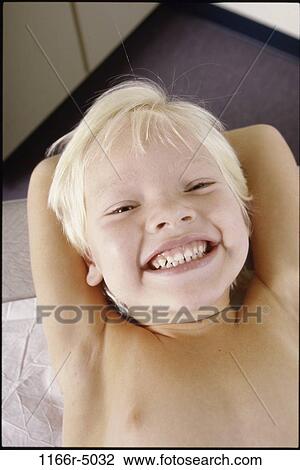 people, boy, child, blond, indoors, headshot View Large Photo Image Stock Image - people, boy, child, blond, indoors, headshot. Fotosearch