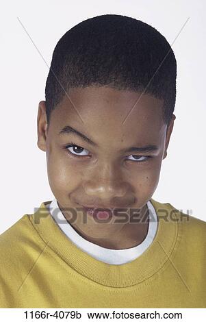 people, boy, child, mischievous, indoors, headshot, African-American View Large Photo Image Stock Image - people, boy, child, mischievous, indoors, headshot, African-American. Fotosearch