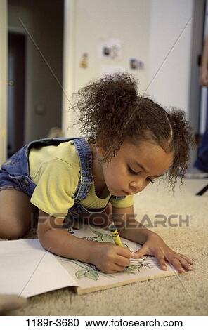 people, coloring, creative, girl, child, game, coloring book View Large Photo Image Stock Image - people, coloring, creative, girl, child, game, coloring book. Fotosearch
