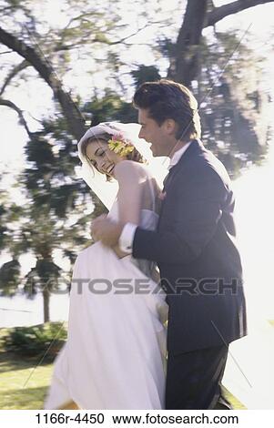 people, couple, outdoors, wedding, brunette, bride, groom View Large Photo Image Stock Image - people, couple, outdoors, wedding, brunette, bride, groom. Fotosearch