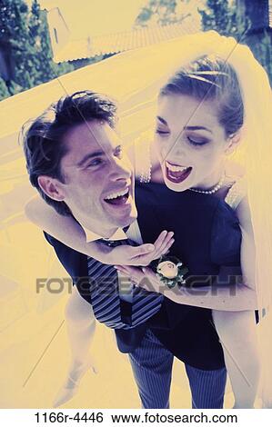 people, couple, outdoors, wedding, bride, groom, Caucasian View Large Photo Image Stock Photograph - people, couple, outdoors, wedding, bride, groom, Caucasian. Fotosearch