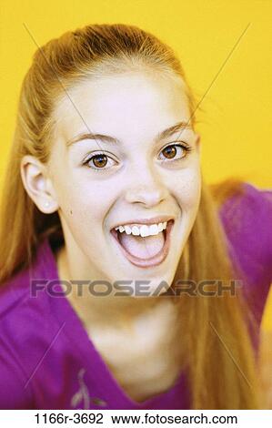 people, excited, joyous, surprise, blond, indoors View Large Photo Image Stock Image - people, excited, joyous, surprise, blond, indoors. Fotosearch
