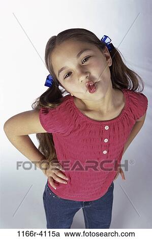 people, girl, lips, child, funny, humor, brunette View Large Photo Image Stock Image - people, girl, lips, child, funny, humor, brunette. Fotosearch