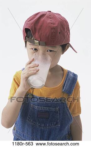 people, hat, Asian, milk, drinking, boy, child View Large Photo Image Stock Image - people, hat, Asian, milk, drinking, boy, child. Fotosearch