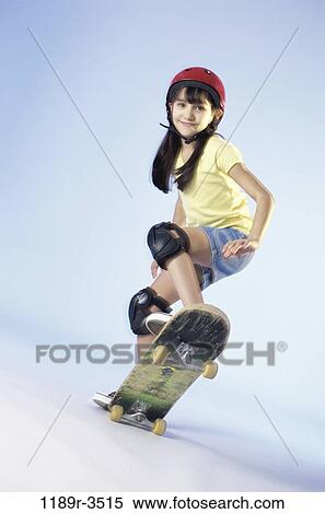 people, helmet, girl, child, brunette, safety, kneepads View Large Photo Image Stock Photography - people, helmet, girl, child, brunette, safety, kneepads. Fotosearch