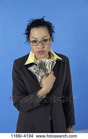 people, money, woman, glasses, finance, cash, personal finance View Large Photo Image Picture - people, money, woman, glasses, finance, cash, personal finance. Fotosearch