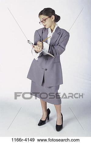 people, suit, Hispanic, girl, clipboard, costume, business View Large Photo Image Stock Photo - people, suit, Hispanic, girl, clipboard, costume, business. Fotosearch