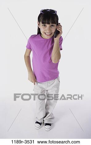 people, telephone, talking, phone, sunglasses, girl, child View Large Photo Image Stock Image - people, telephone, talking, phone, sunglasses, girl, child. Fotosearch