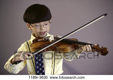 people, tie, playing, Asian, eyeglasses, violin, boy View Large Photo Image Stock Image - people, tie, playing, Asian, eyeglasses, violin, boy. Fotosearch