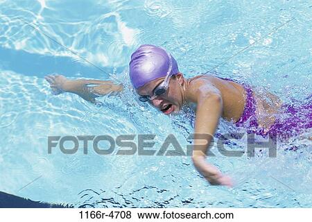 people, water, pool, woman, swimming, outdoors, Caucasian View Large Photo Image Stock Photo - people, water, pool, woman, swimming, outdoors, Caucasian. Fotosearch