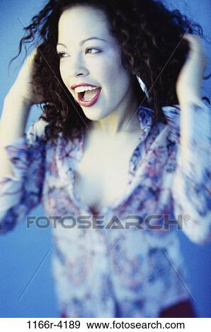people, woman, brunette, indoors, Caucasian, young adult, Young women fashion View Large Photo Image Stock Photo - people, woman, brunette, indoors, Caucasian, young adult, Young women fashion. Fotosearch