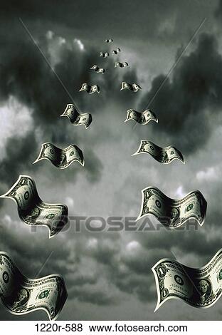 sky, flight, money, industry, flock, clouds, flying View Large Photo Image Stock Photo - sky, flight, money, industry, flock, clouds, flying. Fotosearch