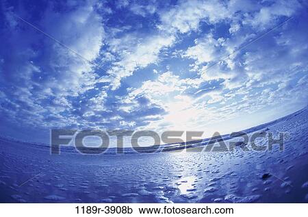 sky, water, clouds, beach, nature, horizon View Large Photo Image Stock Image - sky, water, clouds, beach, nature, horizon. Fotosearch