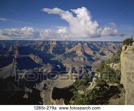 Stock Image - South Rim, Grand Canyon National Park, Arizona, USA. Fotosearch