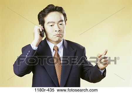 talking, Asian, phone, business, angry, cell phone View Large Photo Image Stock Photography - talking, Asian, phone, business, angry, cell phone. Fotosearch