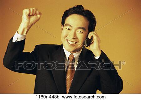 talking, Asian, phone, business, achievement, cell phone View Large Photo Image Stock Image - talking, Asian, phone, business, achievement, cell phone. Fotosearch