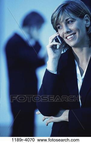 telephone, talking, phone, business, outdoors, cell phone View Large Photo Image Stock Image - telephone, talking, phone, business, outdoors, cell phone. Fotosearch