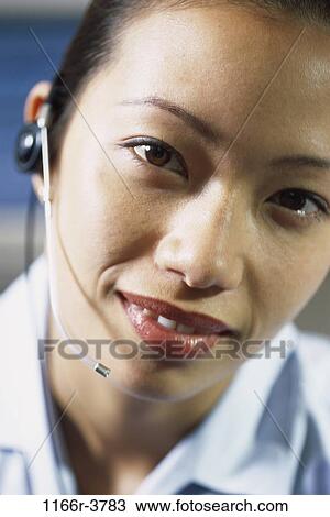 woman, headset, Asian, business, customer service, businesswoman, young adult View Large Photo Image Stock Image - woman, headset, Asian, business, customer service, businesswoman, young adult. Fotosearch
