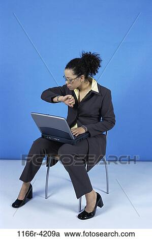 woman, time, computer, laptop, watch, business, anticipation View Large Photo Image Stock Image - woman, time, computer, laptop, watch, business, anticipation. Fotosearch
