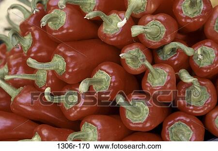 Stock Image - Chili Peppers. Fotosearch
