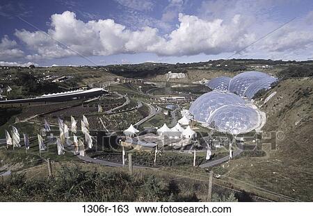 Eden Project, Cornwall, England View Large Photo Image Stock Image - Eden Project, Cornwall, England. Fotosearch