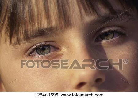 eyes, nose, body parts, eyebrows, Caucasian, bangs View Large Photo Image Stock Photography - eyes, nose, body parts, eyebrows, Caucasian, bangs. Fotosearch